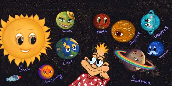 Litl Bobby Children Books and Bedtime Stories for Kids - The Planets